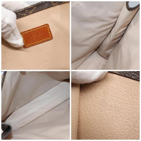 LOUIS VUITTON Monogram Sac Plat Hand Bag M51140 LV Auth 142198 - Picture 15 of 16